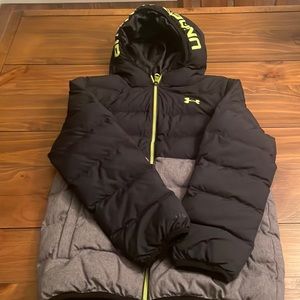 Boys medium Under Armor puffer coat